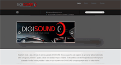 Desktop Screenshot of digisound.com.br
